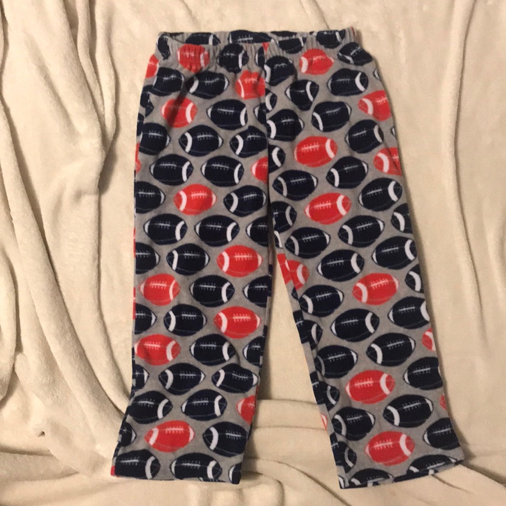 4t football pajama bottoms